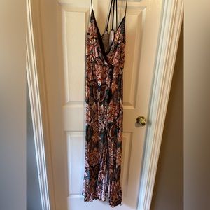 Xhilaration Boho Floral Maxi Dress